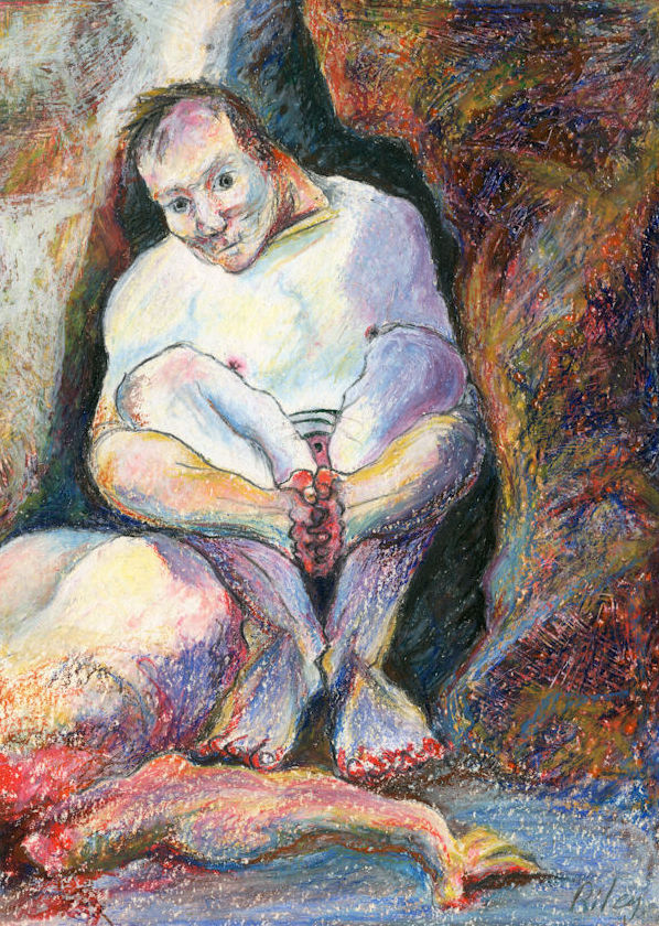 Up there against the sky, Calvino's WWII, Rowena Riley