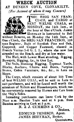 Wreck Auction of San Francisco